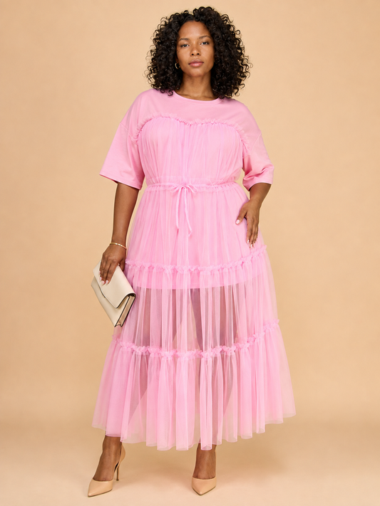 Tulle & Grace Curvy Maxi Dress