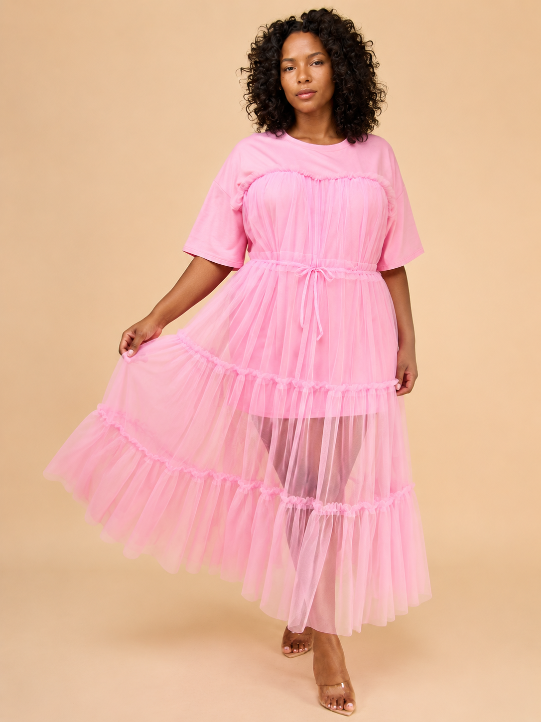 Tulle & Grace Curvy Maxi Dress