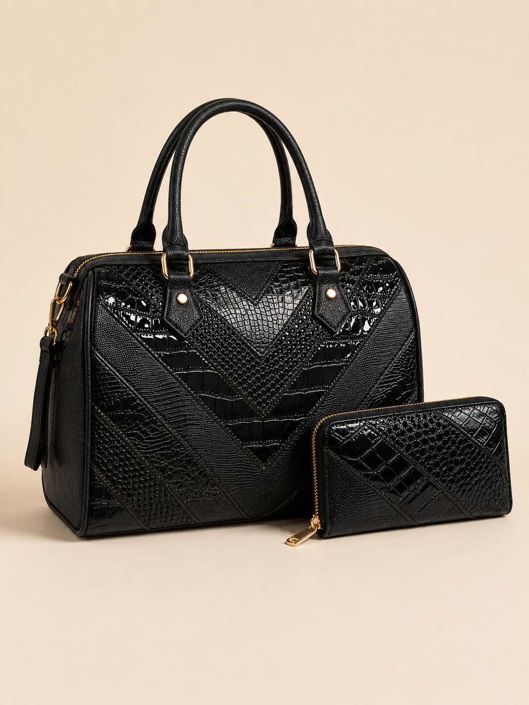 Vixen Viper Purse + Wallet Set