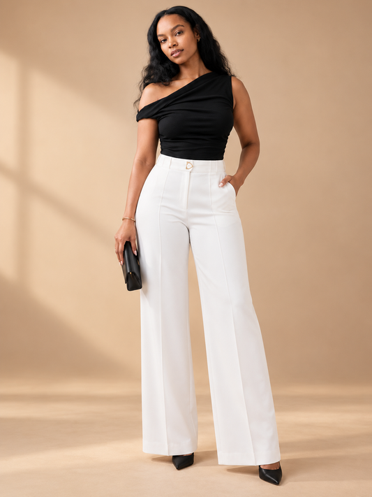 The Nesha Marie Wide-Leg Pants