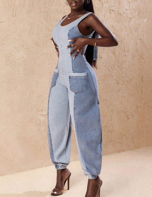 Danae Denim Jumpsuit