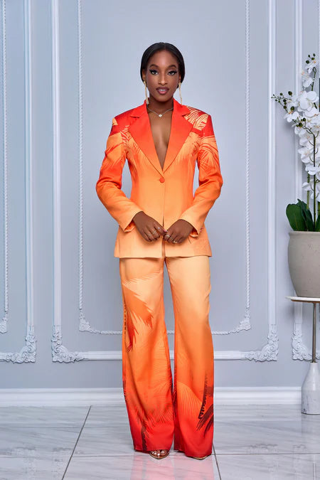 Orange Dream Power Suit