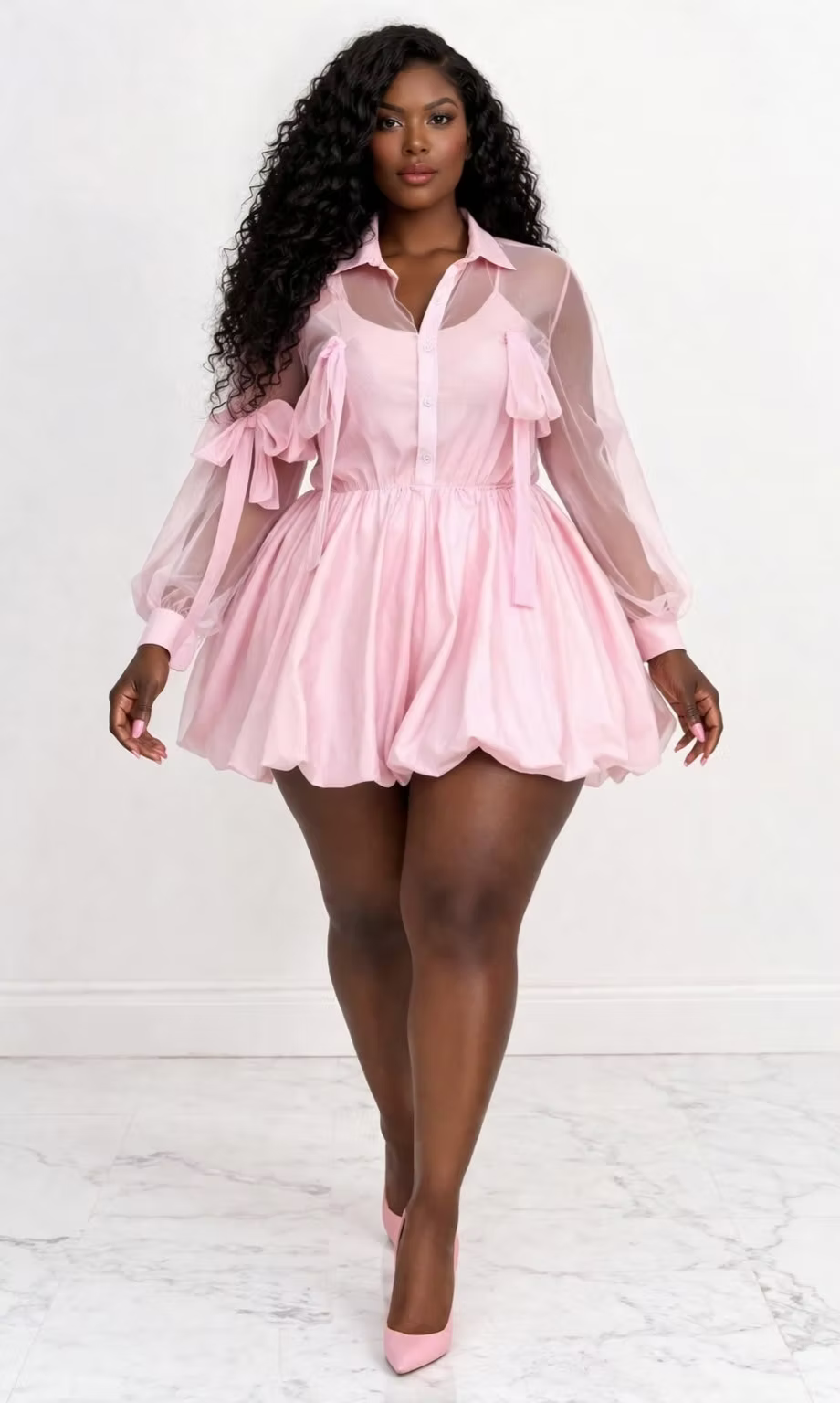 Bowie Bubble Mini Dress