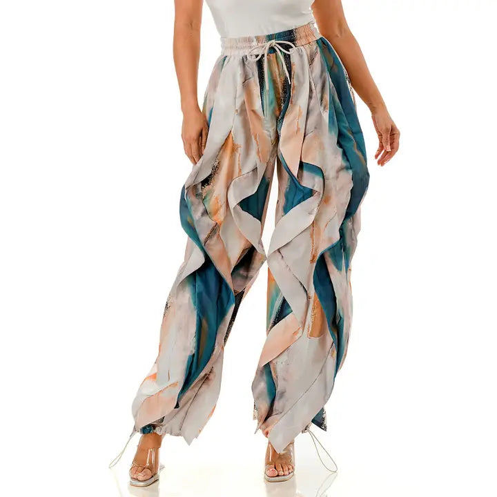 Wave Windbreaker Pants