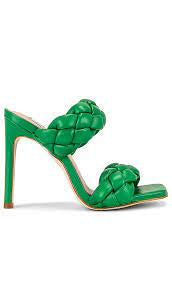 Kelly green Mule