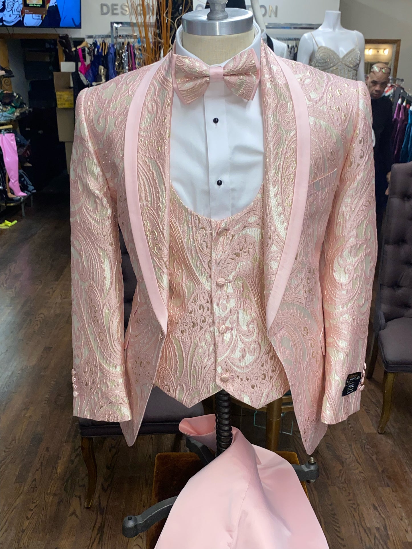 Pink panther suit