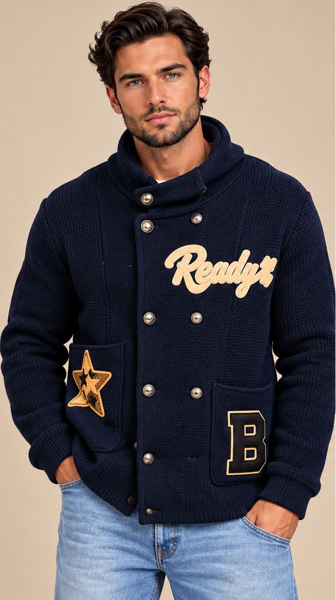 Ready for Anything Men's Statement Knit Cardigan