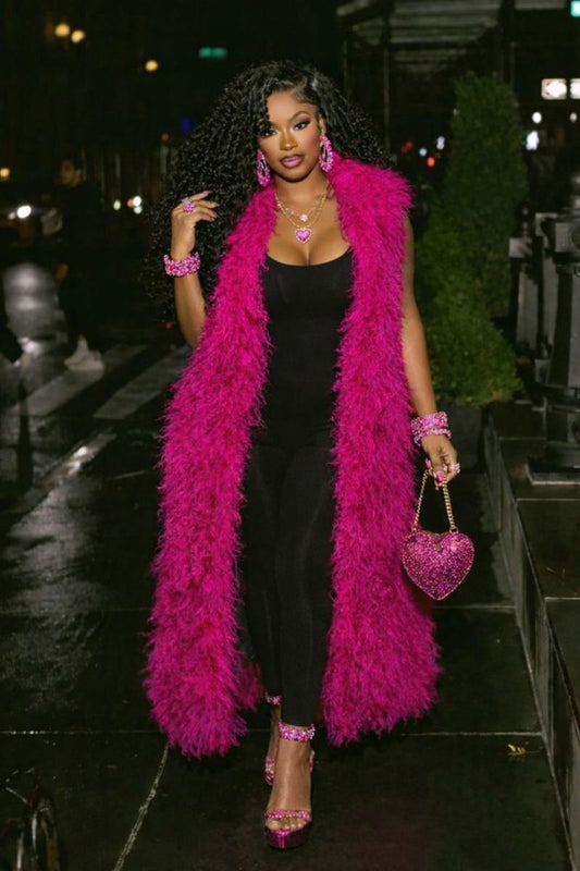 Mongolian Luxe Full Length Vest