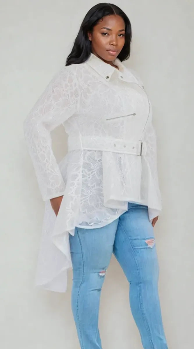 Temple Peplum Jacket