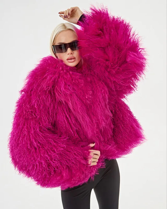 Mongolian Luxe Fur Coat