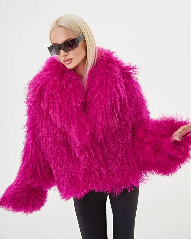 Mongolian Luxe Fur Coat