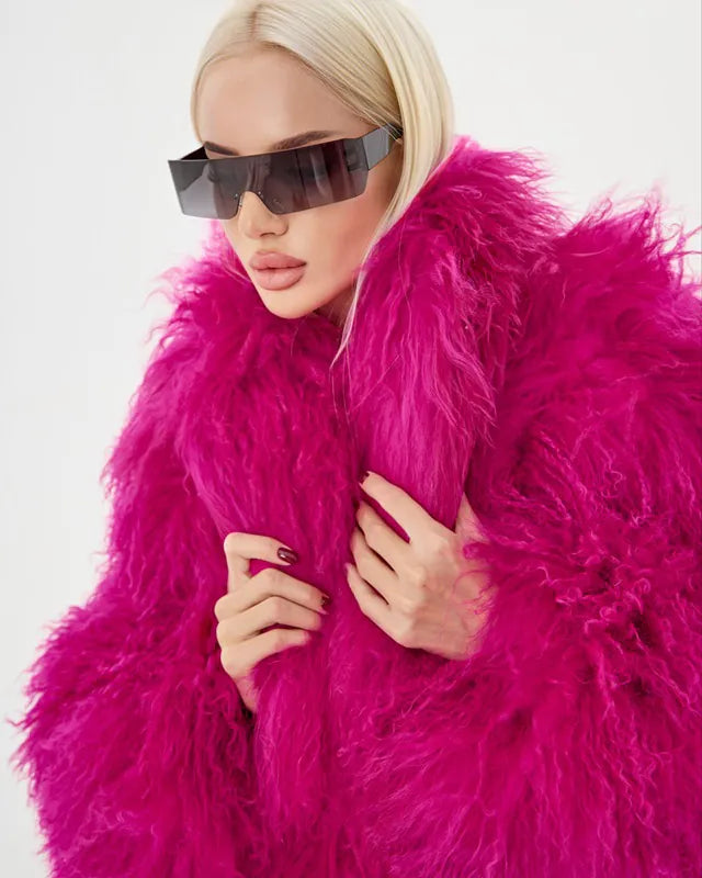 Mongolian Luxe Fur Coat