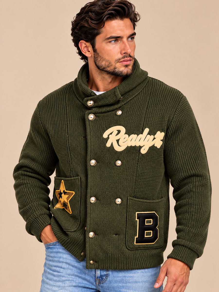Ready for Anything Men's Statement Knit Cardigan