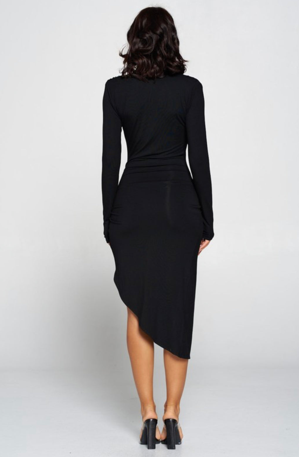 Fall Swan Black Dress