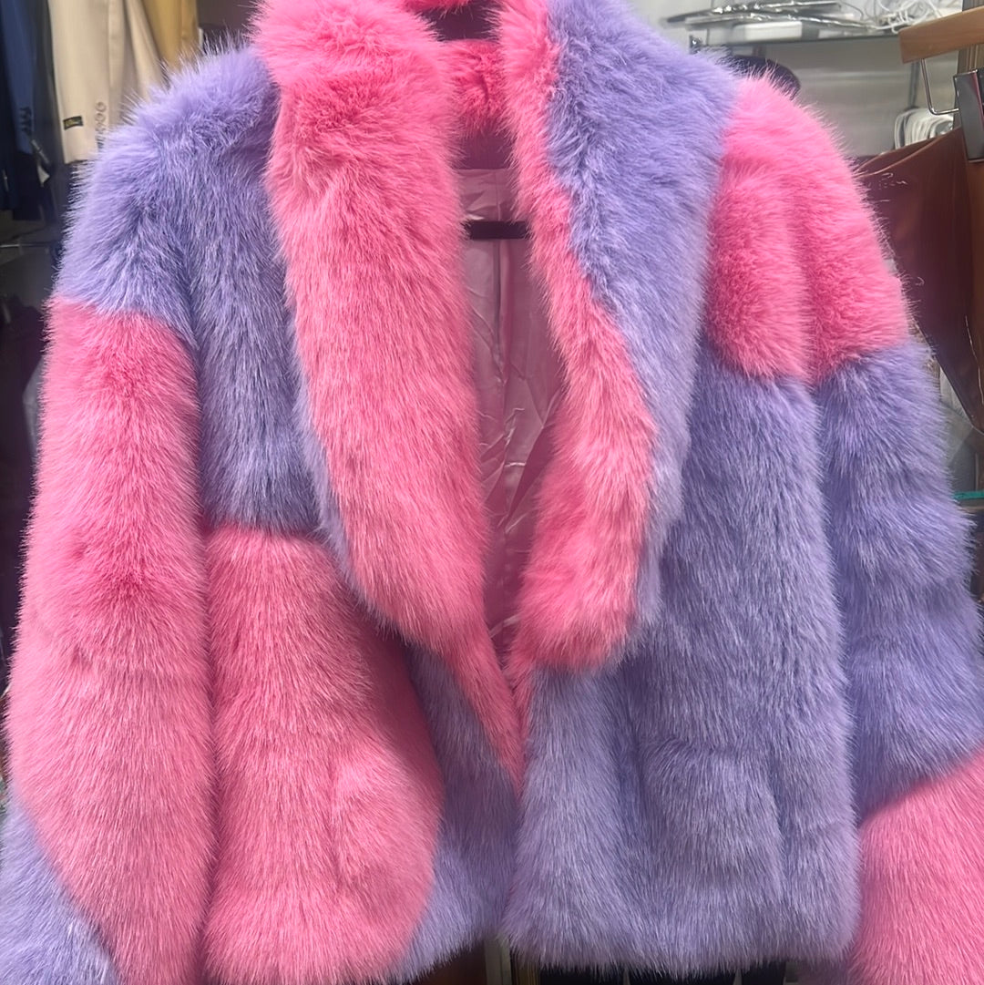 Pink lavender fur