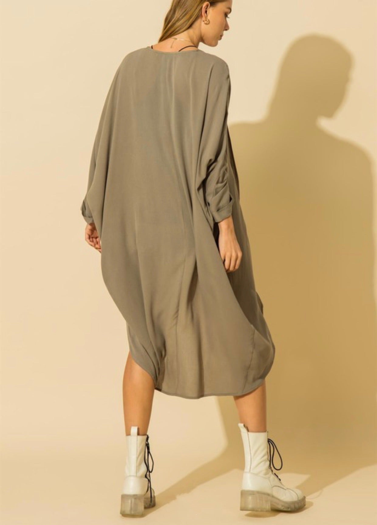 Yani Swim cover up Duster mid length