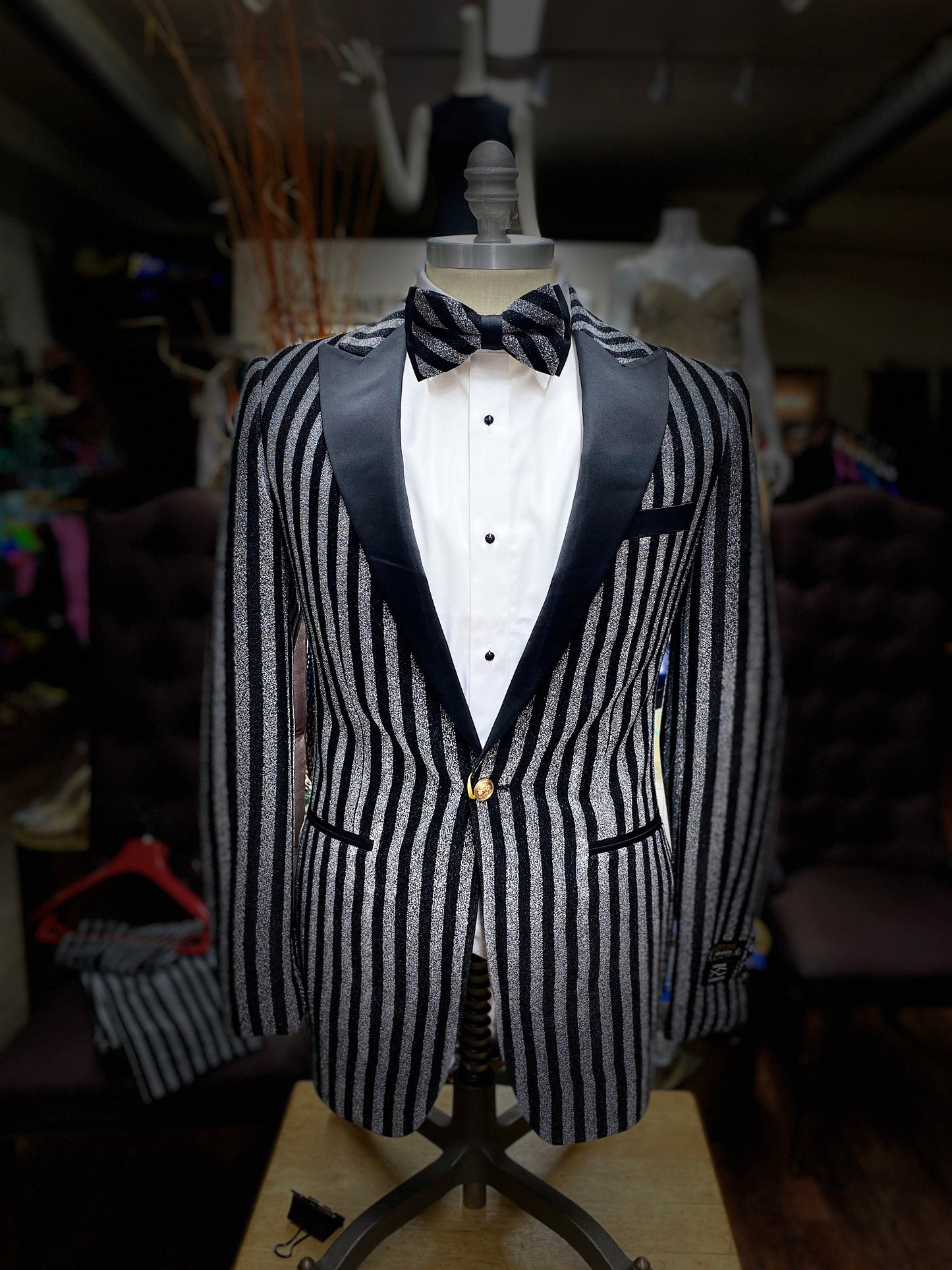 Strip it rich prom tuxedo